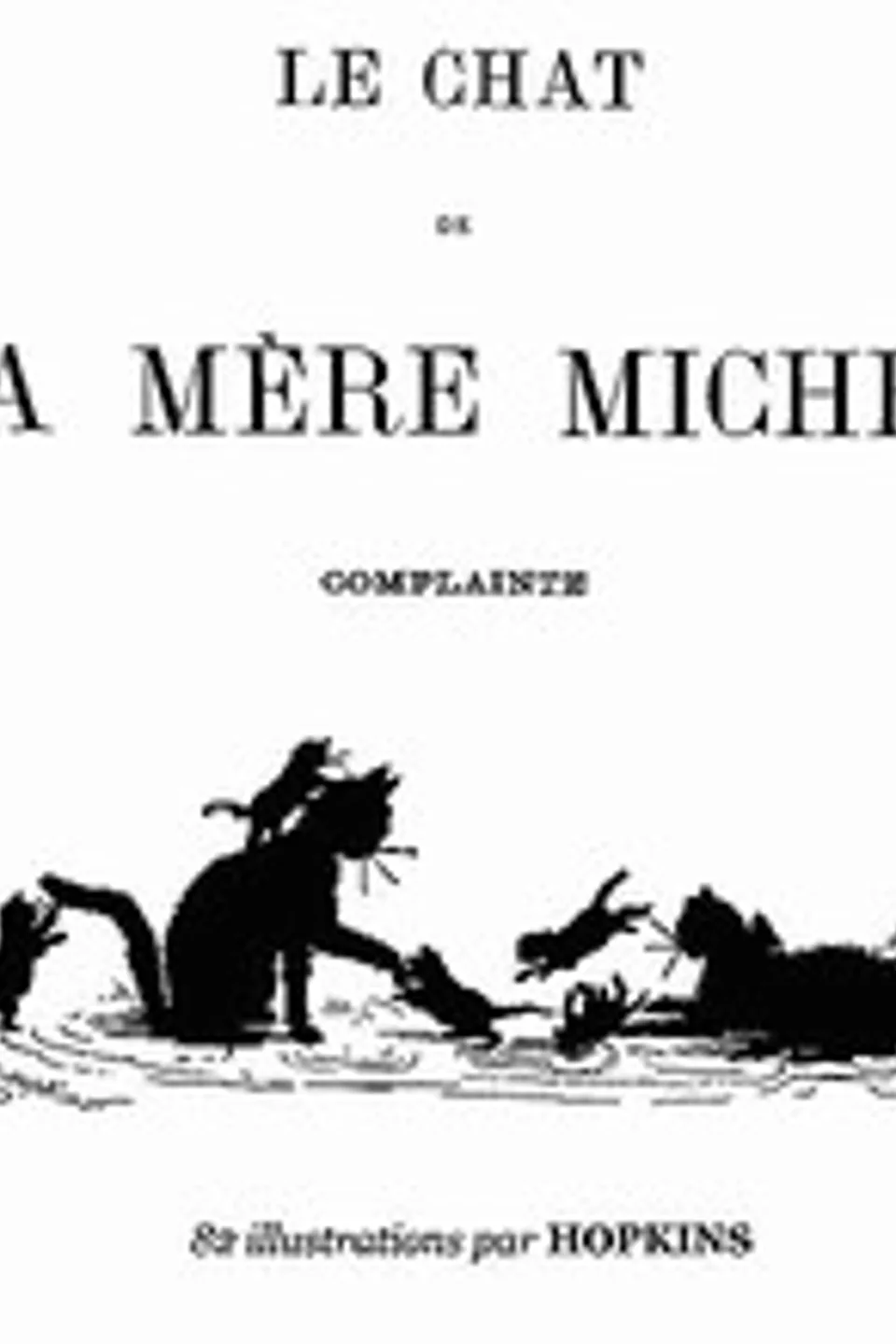 Le chat de la mère Michel: Complainte, Anonymous