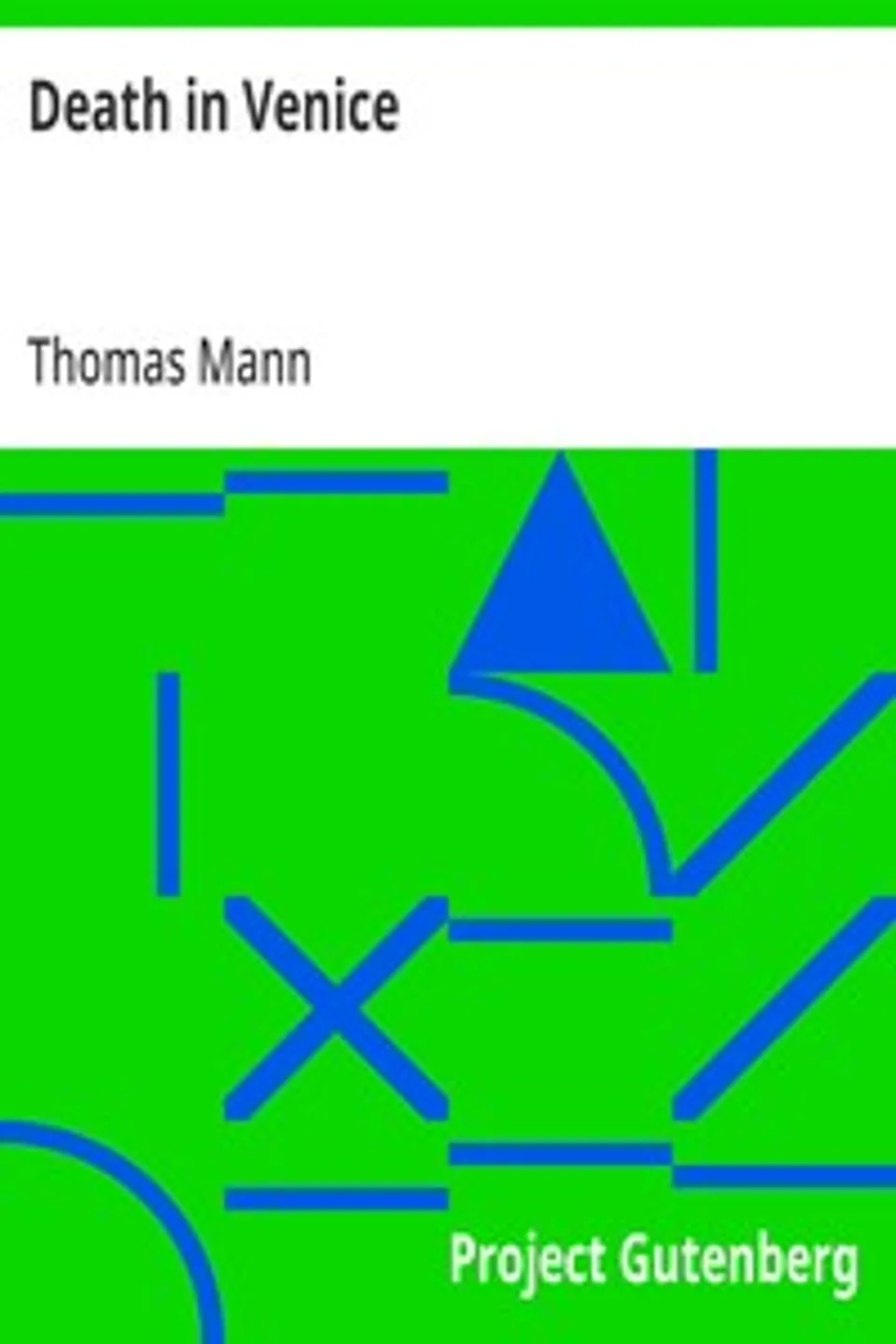 Death in Venice, Thomas Mann