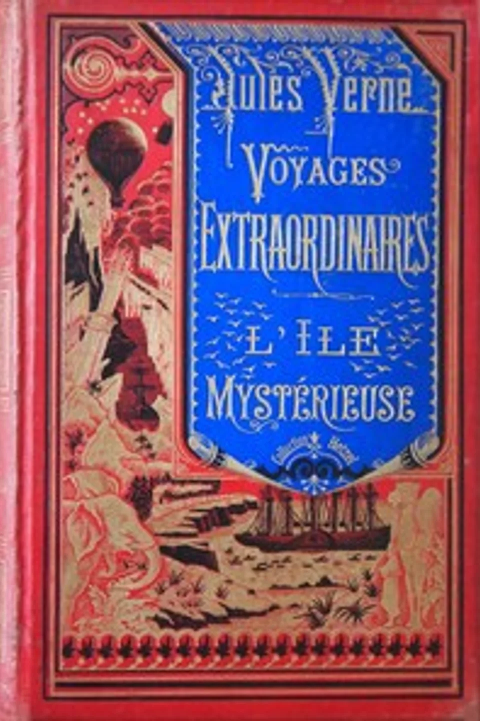 L'île mystérieuse, Jules Verne