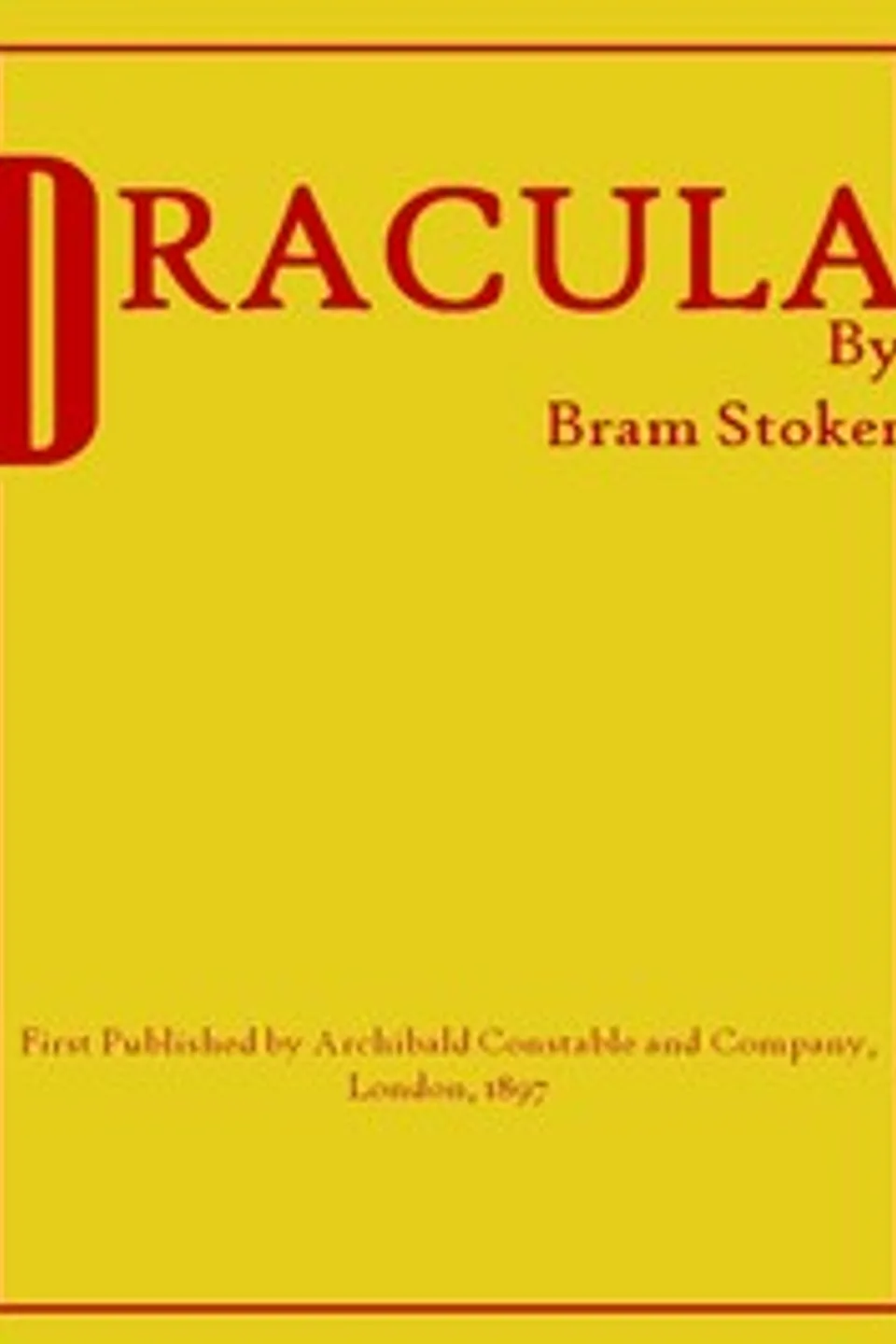 Dracula, Bram Stoker