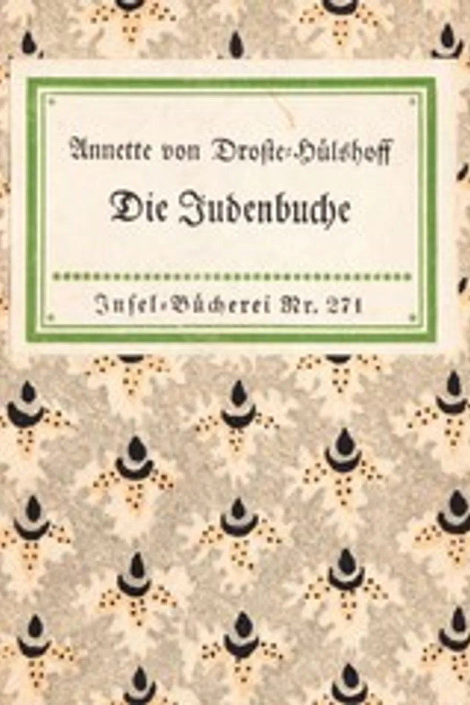 Die Judenbuche, Annette von Droste-Hülshoff