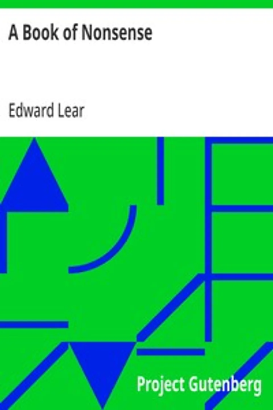 A Book of Nonsense, Edward Lear