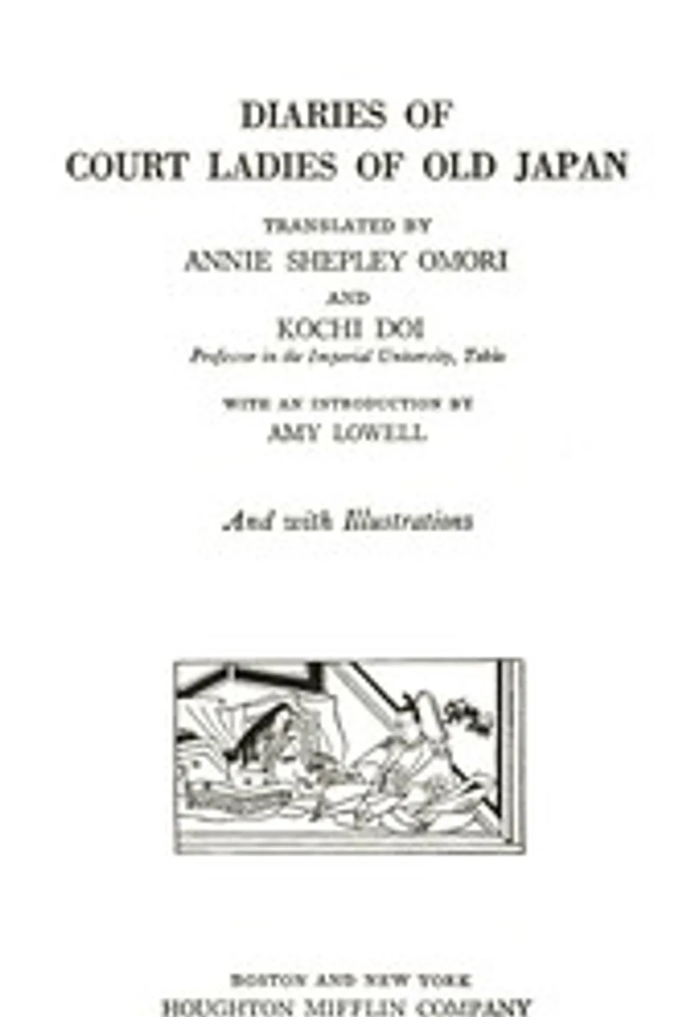 Diaries of Court Ladies of Old Japan, Izumi Shikibu