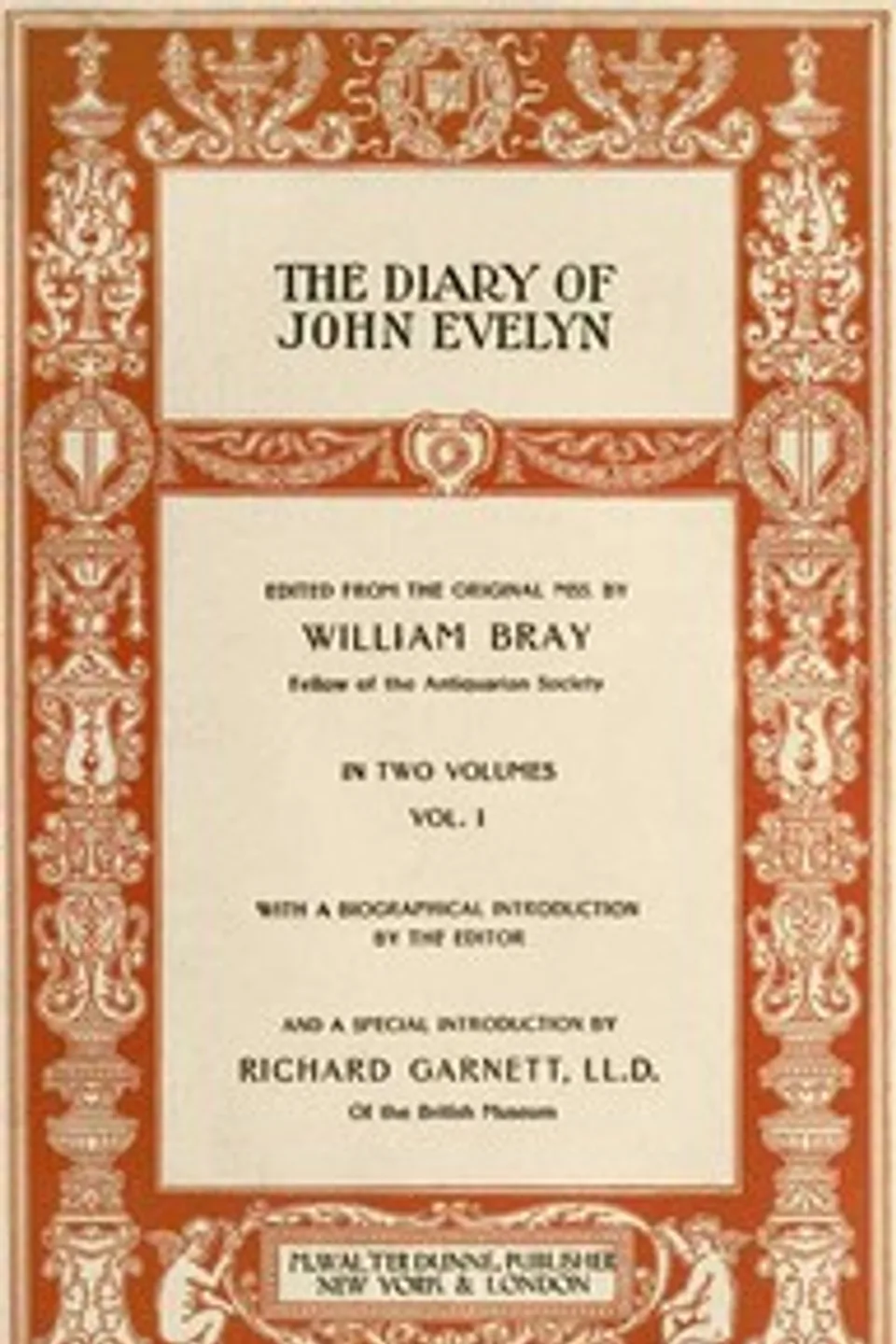 The Diary of John Evelyn (Volume 1 of 2), John Evelyn