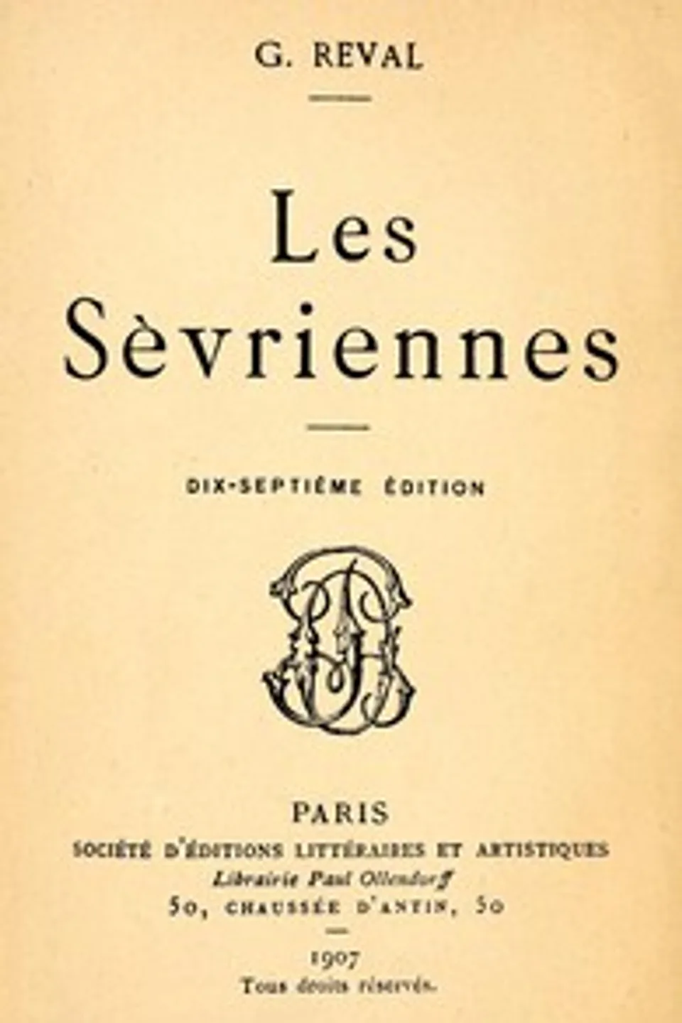 Les Sèvriennes, Gabrielle Réval