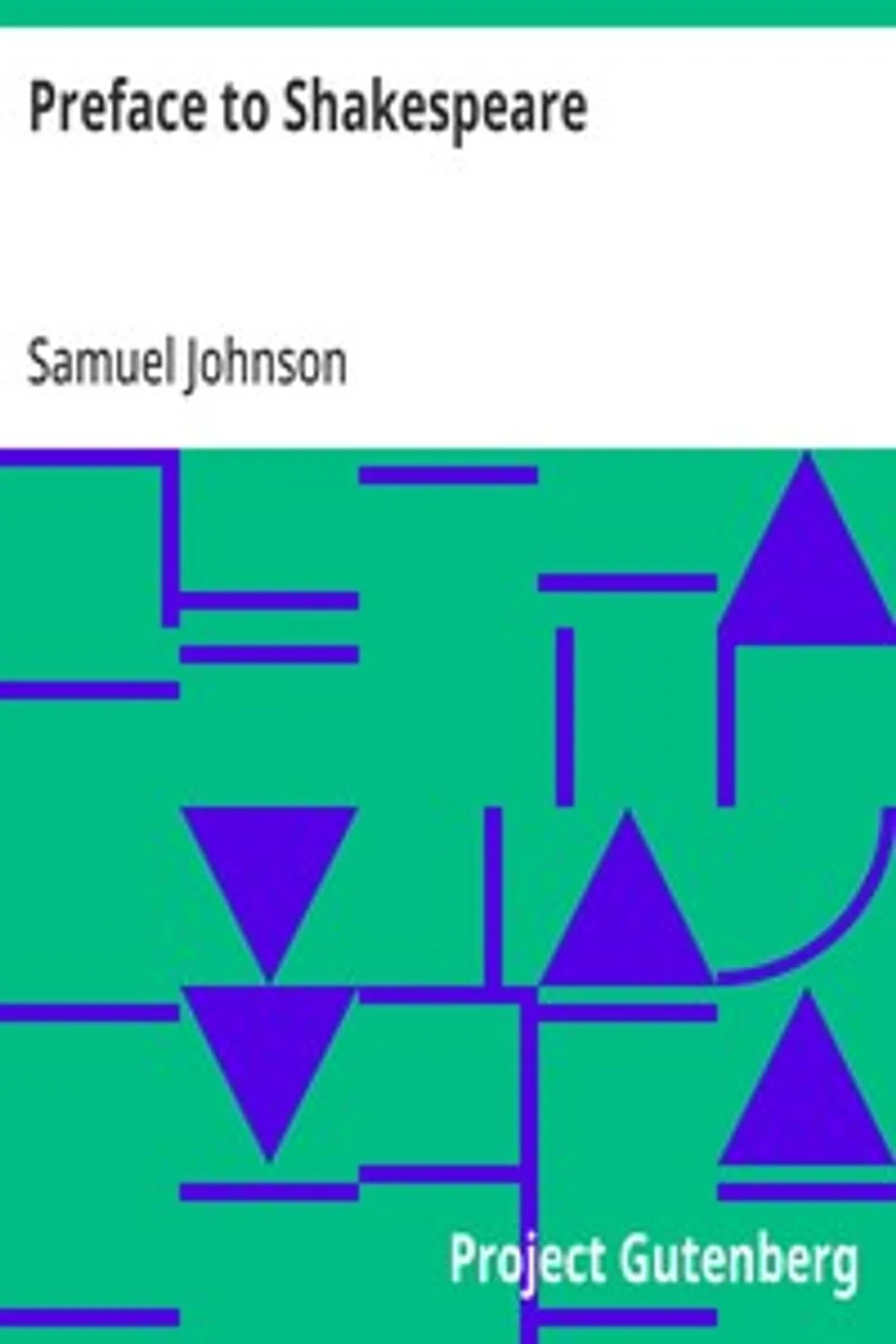 Preface to Shakespeare, Samuel Johnson