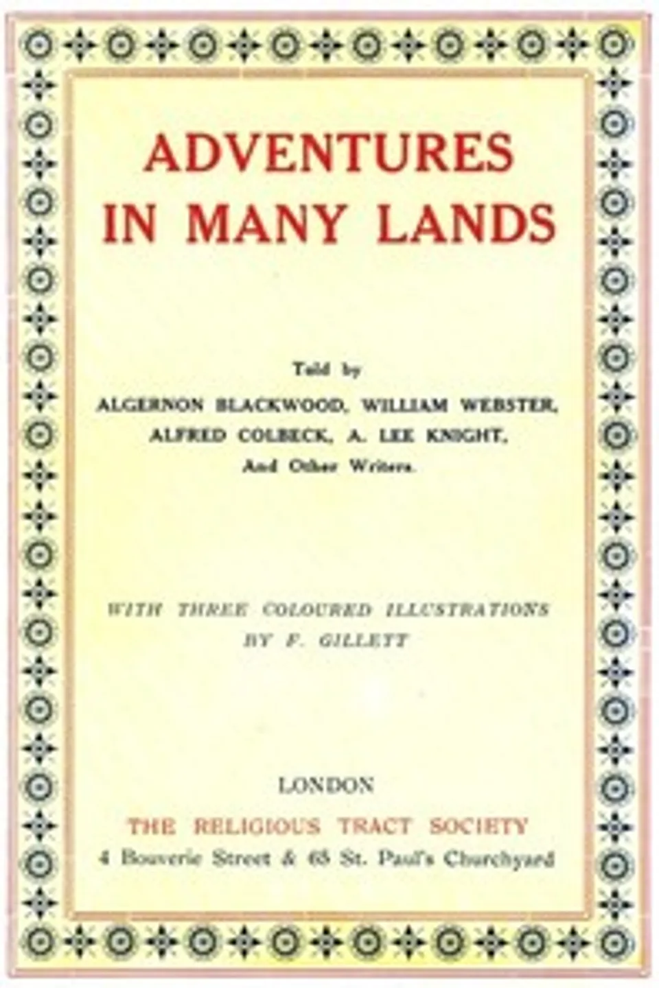 Adventures in Many Lands, Various
