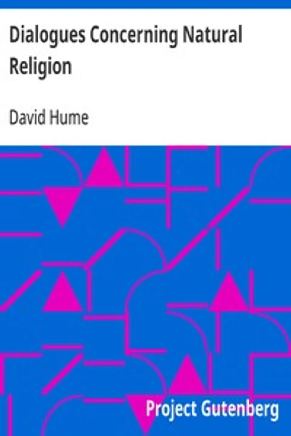 Dialogues Concerning Natural Religion, David Hume