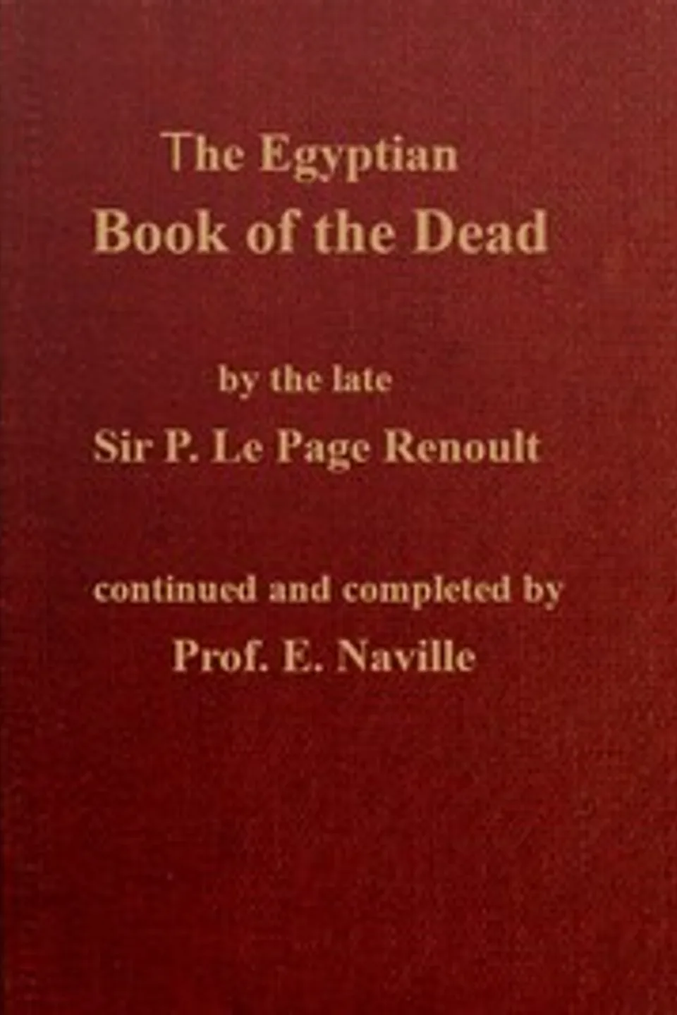 The Egyptian Book of the dead