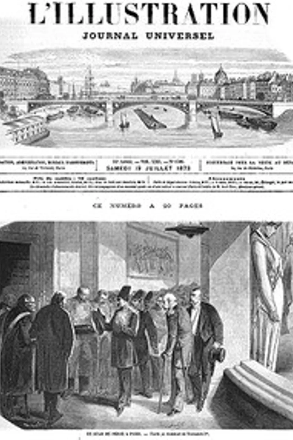 L'Illustration, No. 1586, 19 Juillet 1873, Various