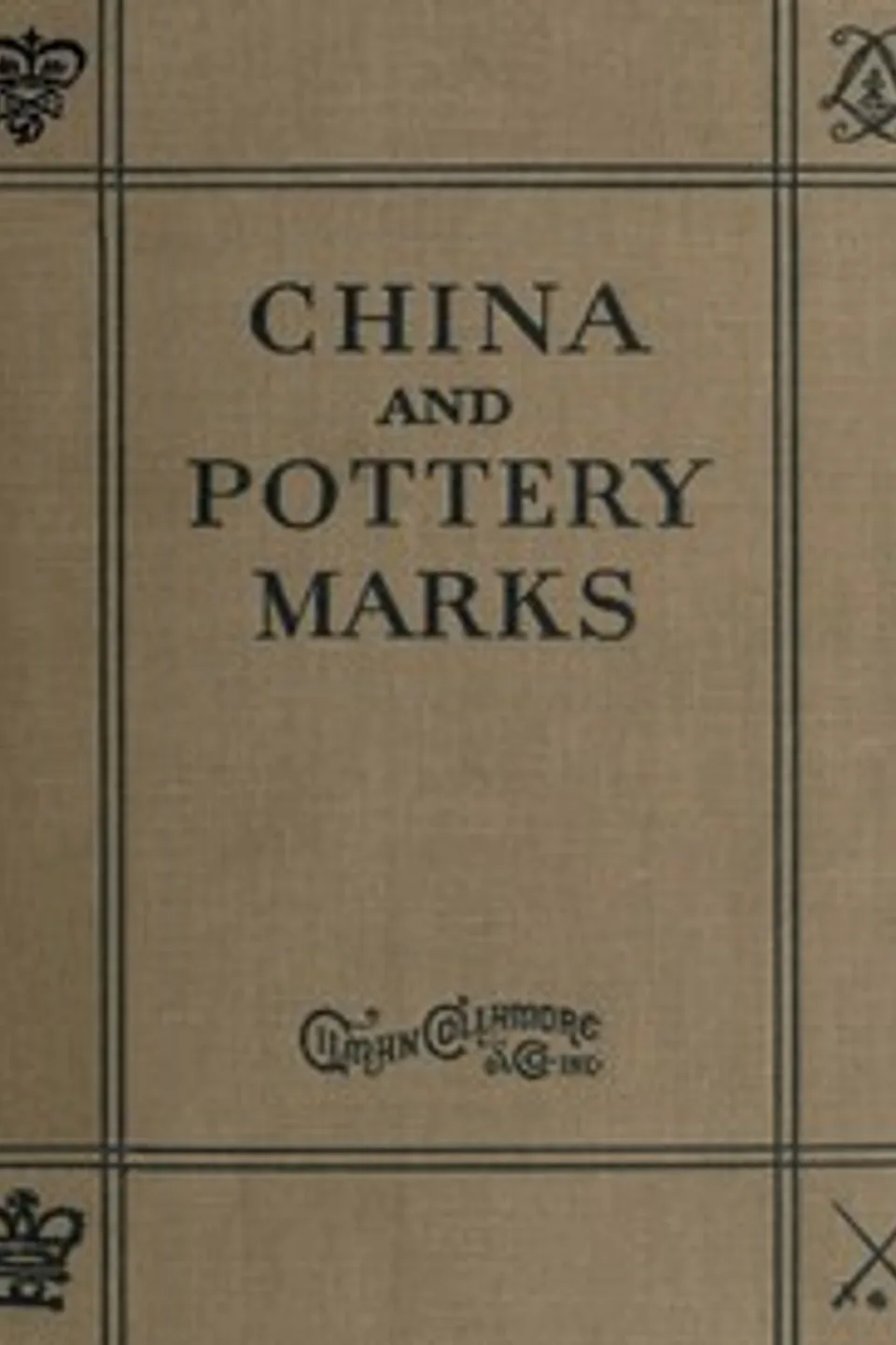 China and Pottery Marks, Unknown