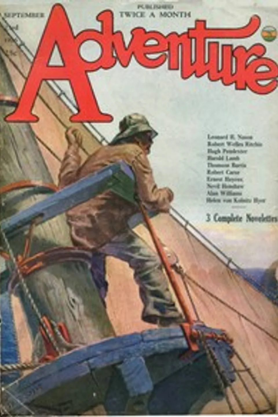 A battle piece, Ernest Haycox