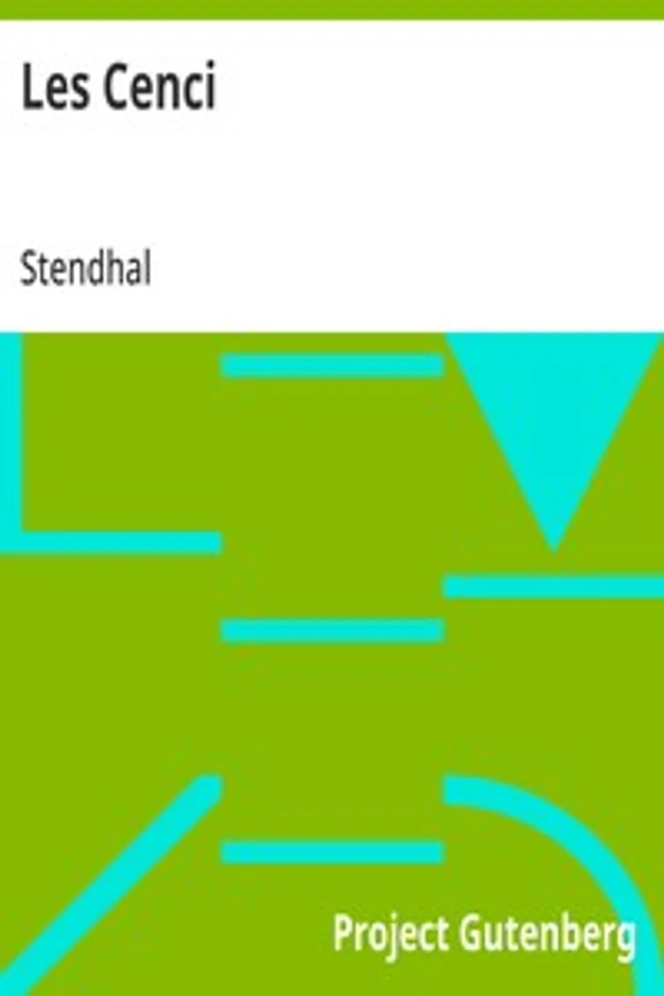 Les Cenci, Stendhal