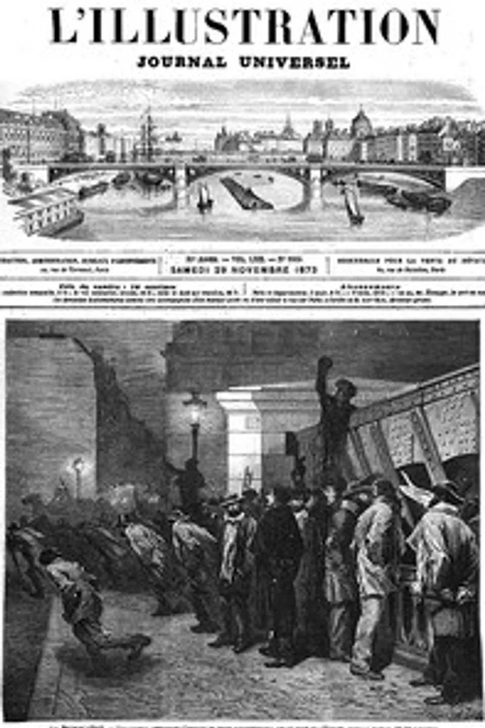 L'Illustration, No. 1605, 29 novembre 1873, Various