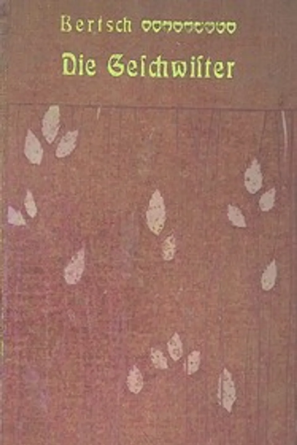 Die Geschwister, Hugo Bertsch