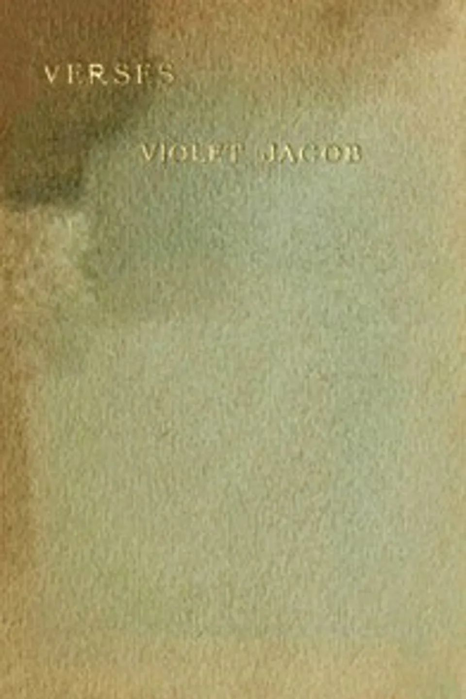 Verses, Violet Jacob