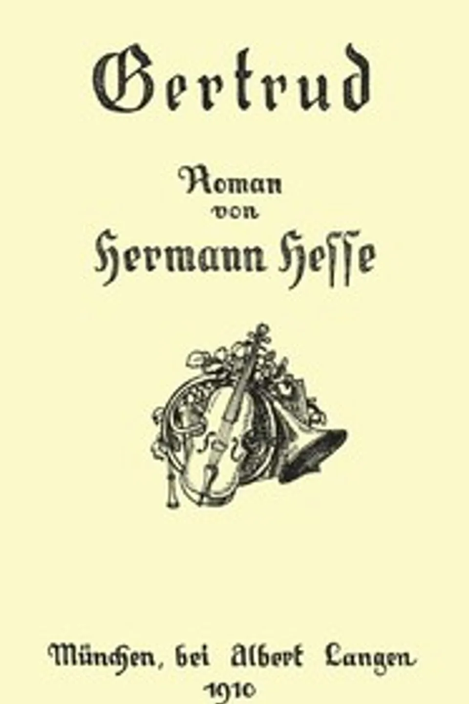 Gertrud, Hermann Hesse