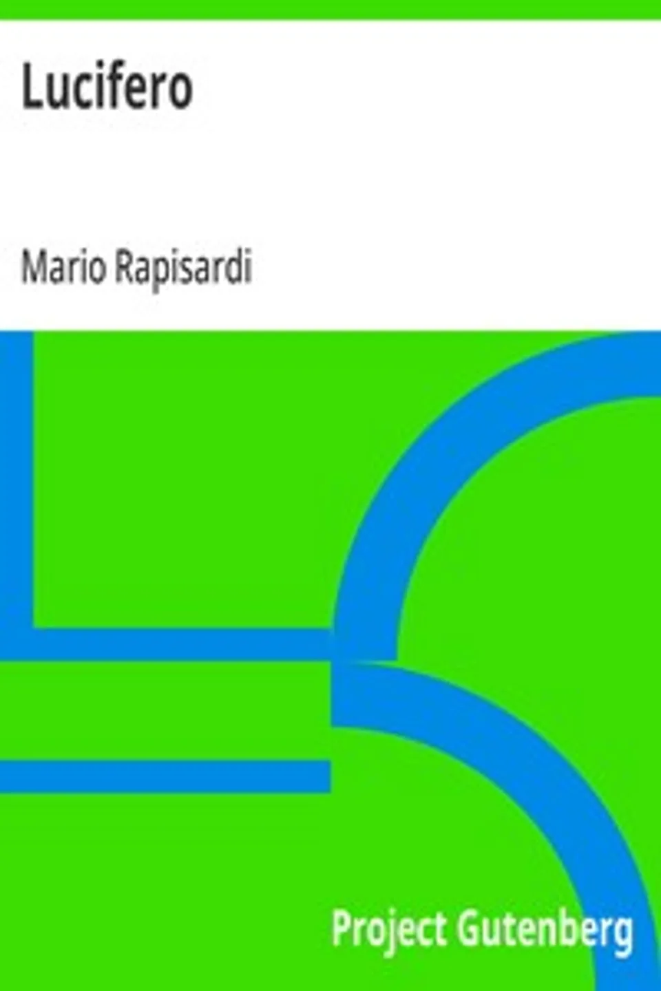 Lucifero, Mario Rapisardi