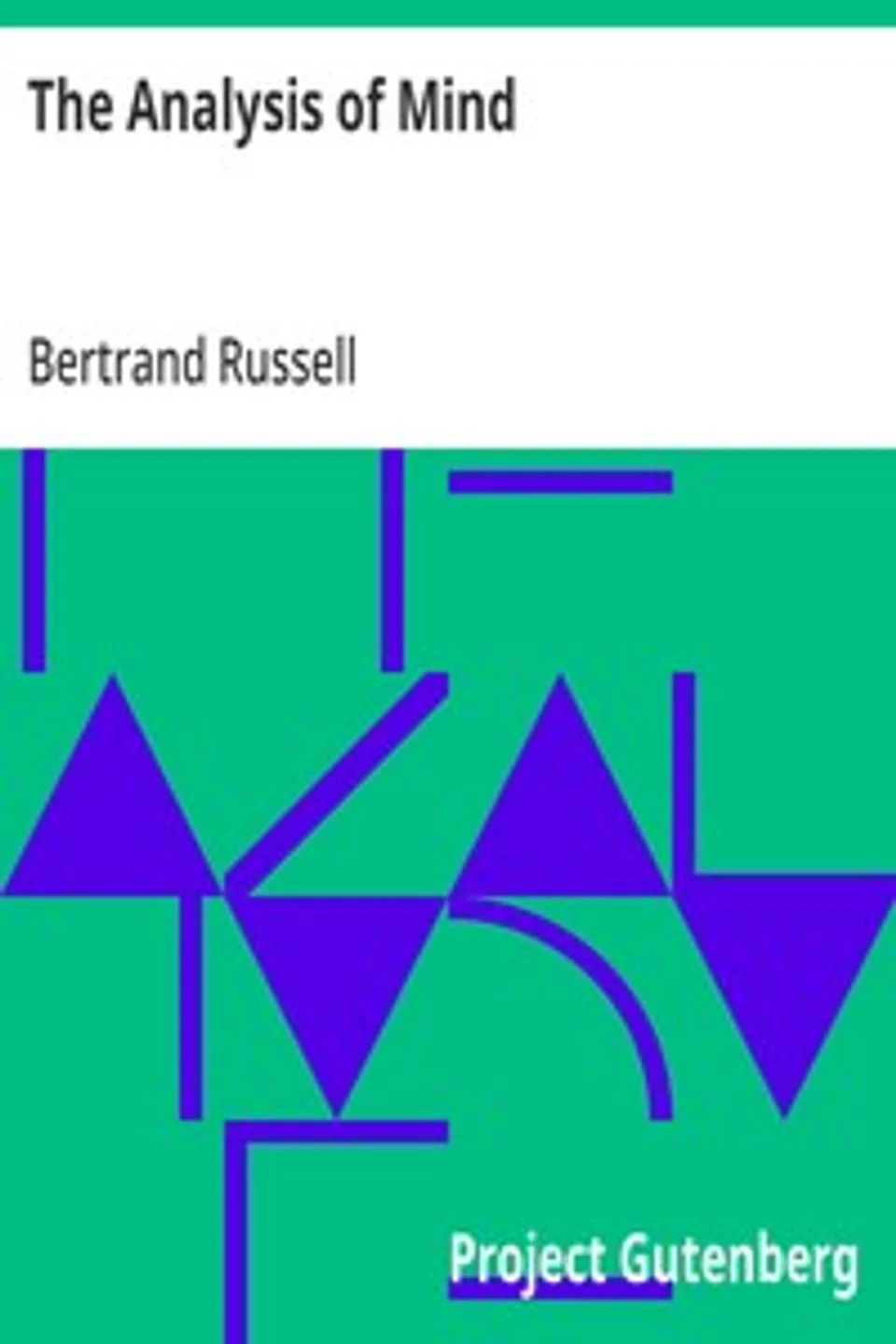 The Analysis of Mind, Bertrand Russell