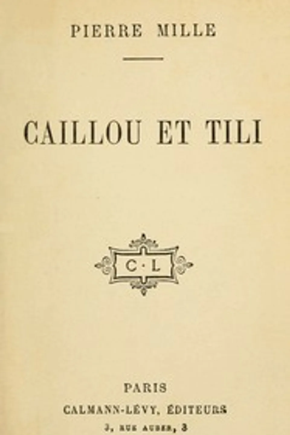 Caillou et Tili, Pierre Mille