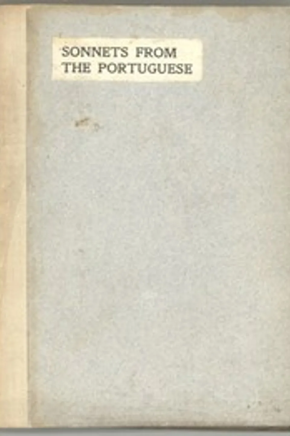 Sonnets from the Portuguese, Elizabeth Barrett Browning