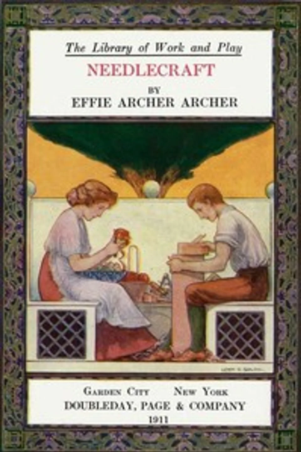 Needlecraft, Effie Archer