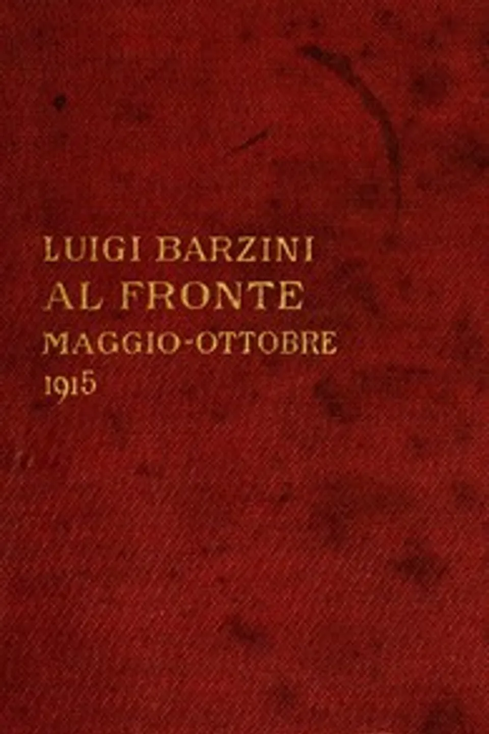 Al fronte (maggio-ottobre 1915), Luigi Barzini