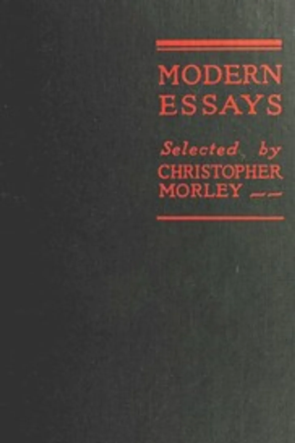 Modern Essays