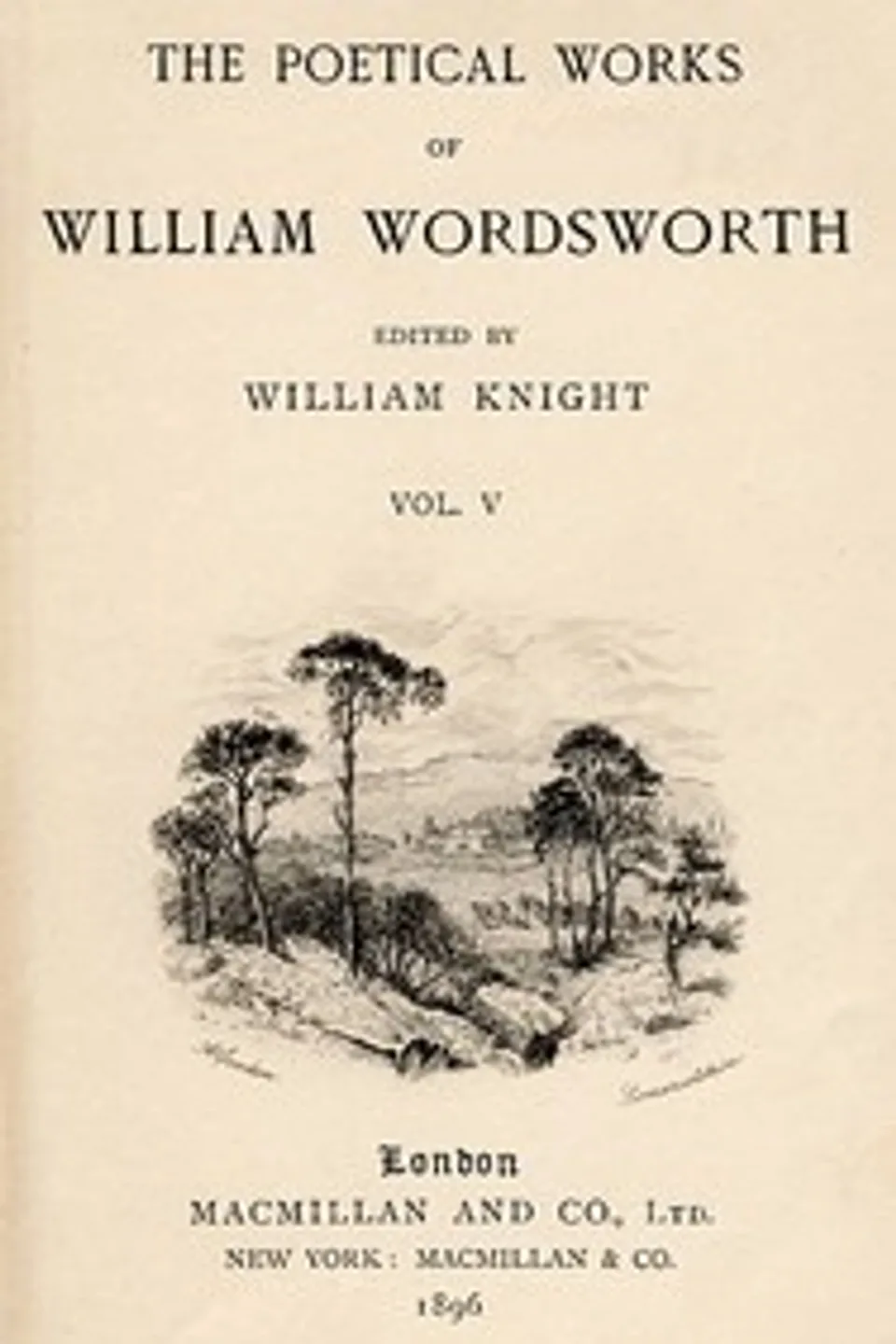 The Poetical Works of William Wordsworth — Volume 5 (of 8), William Wordsworth