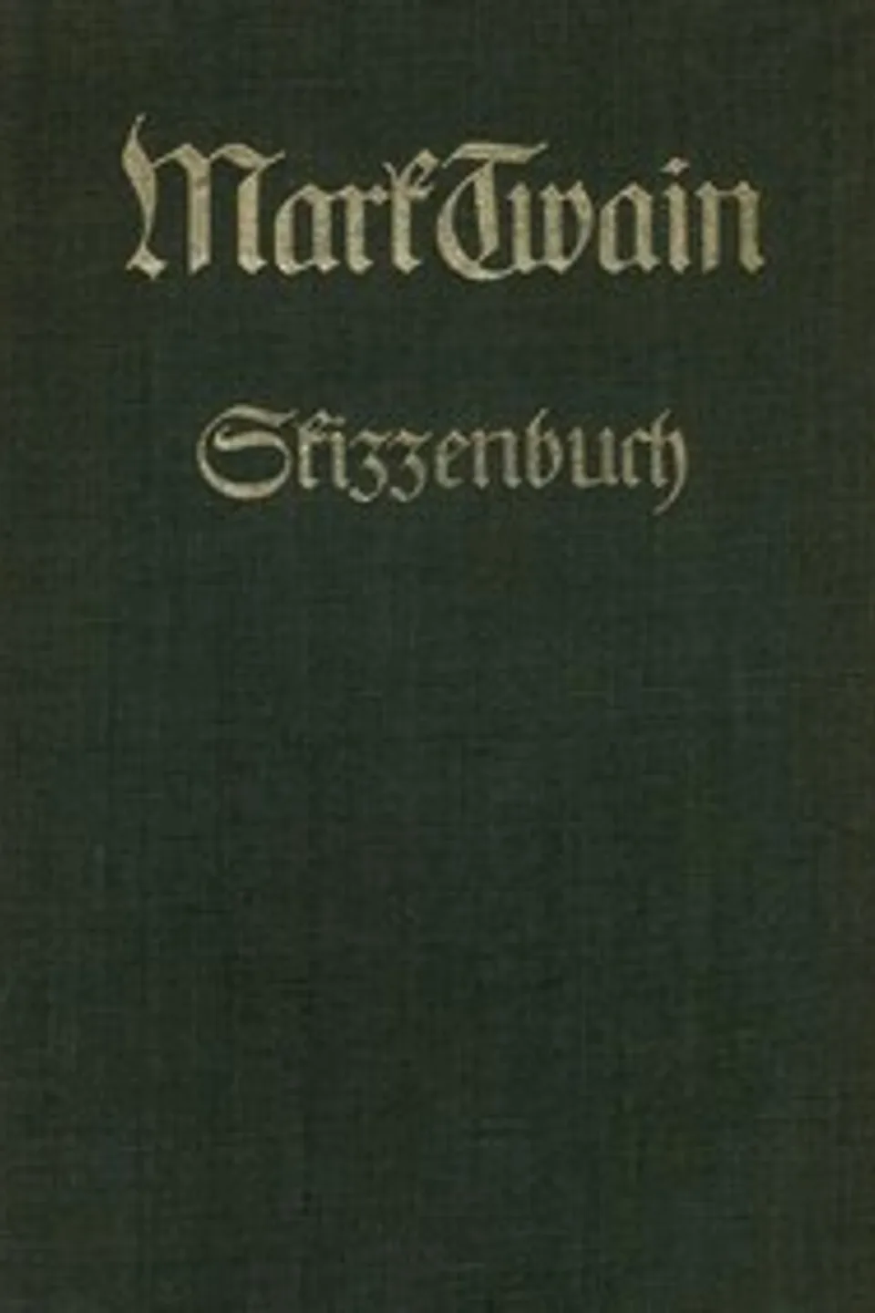 Skizzenbuch, Mark Twain