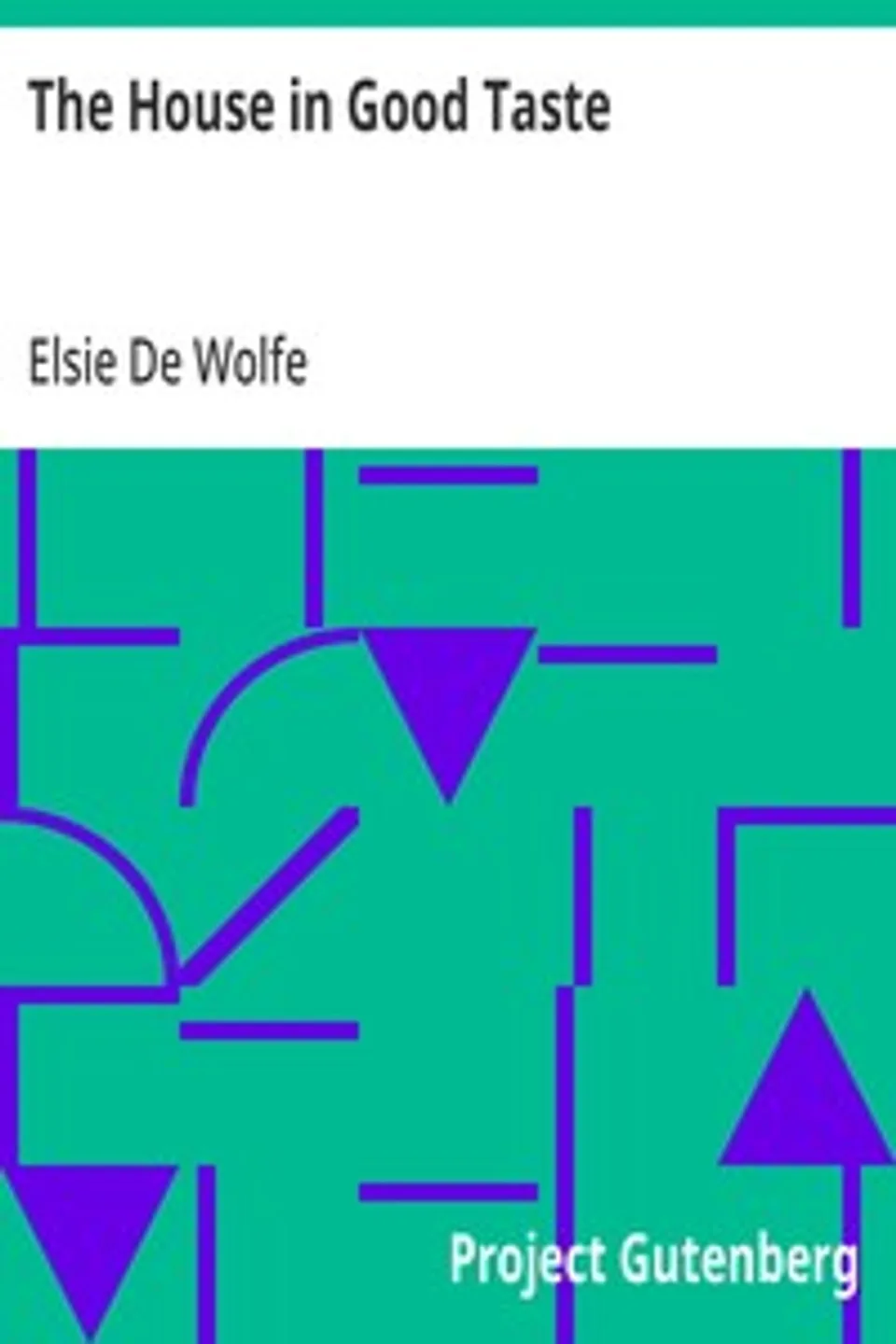 The House in Good Taste, Elsie De Wolfe