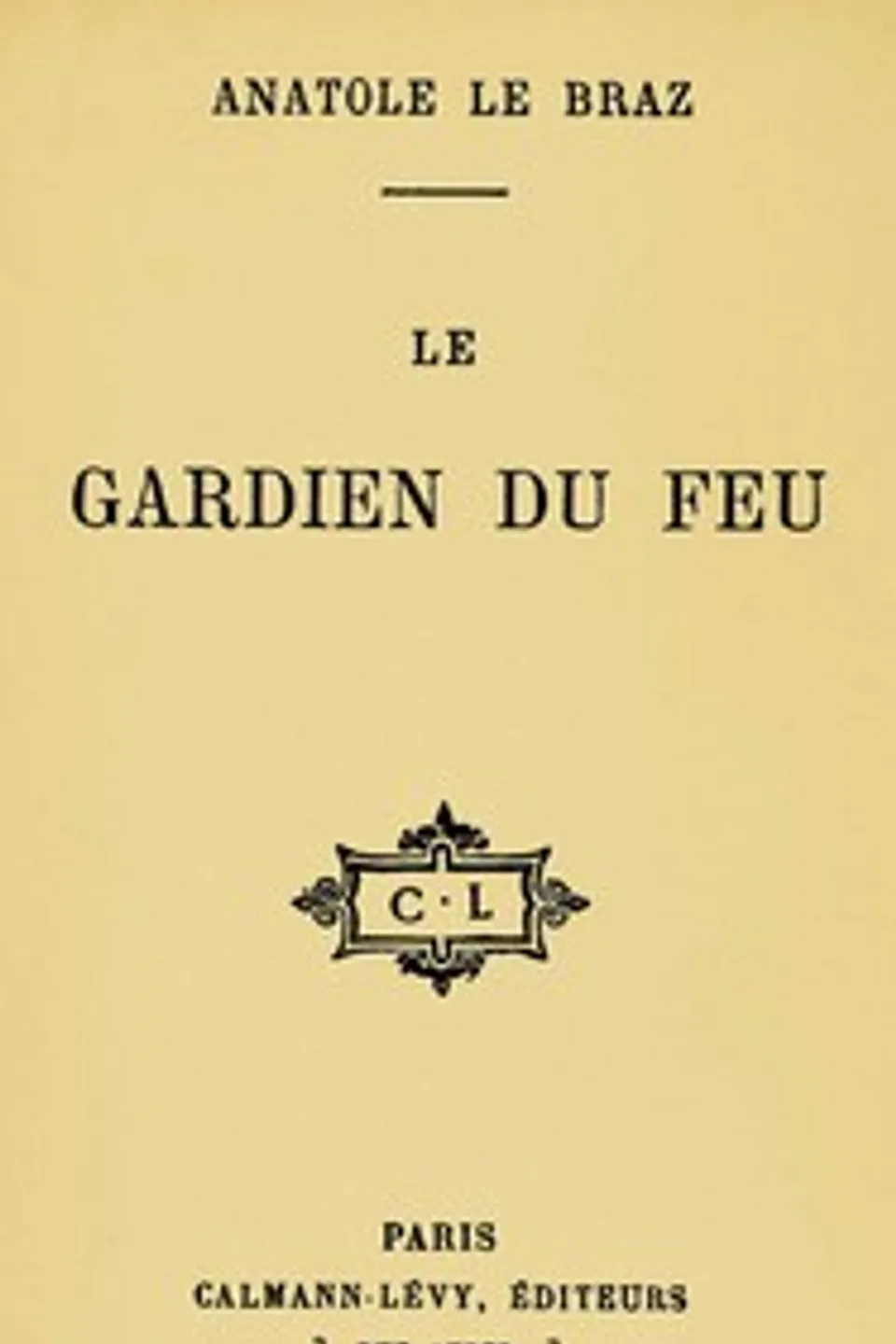 Le gardien du feu, Anatole Le Braz