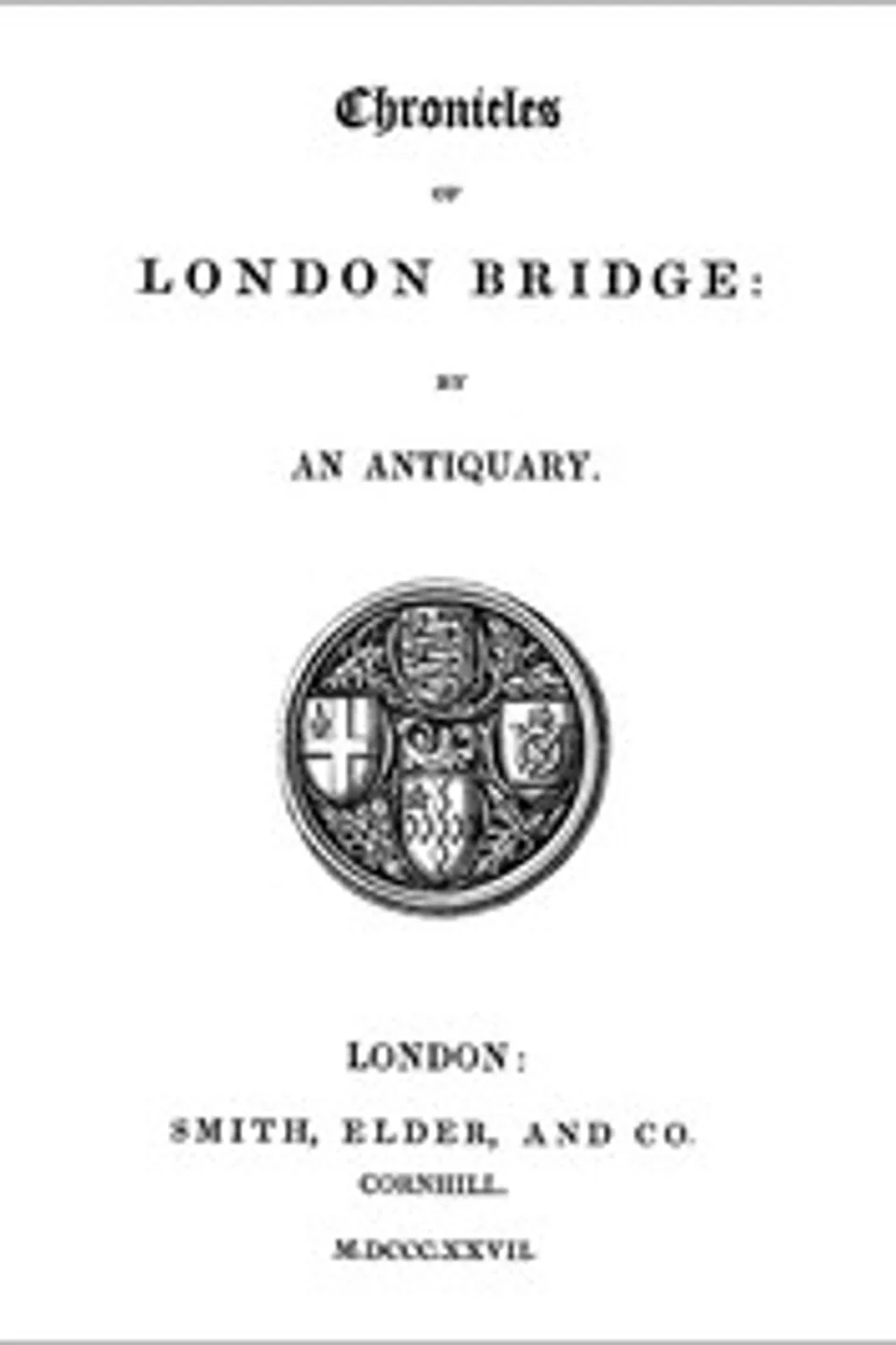 Chronicles of London Bridge, Richard Thompson