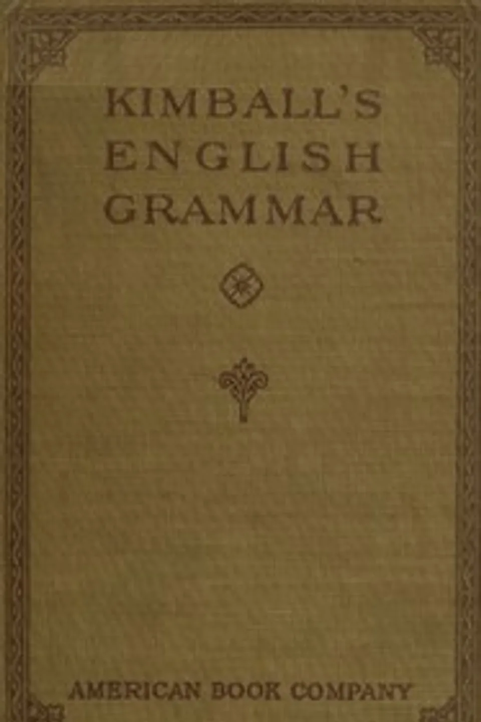 English grammar, Lillian Kimball Stewart