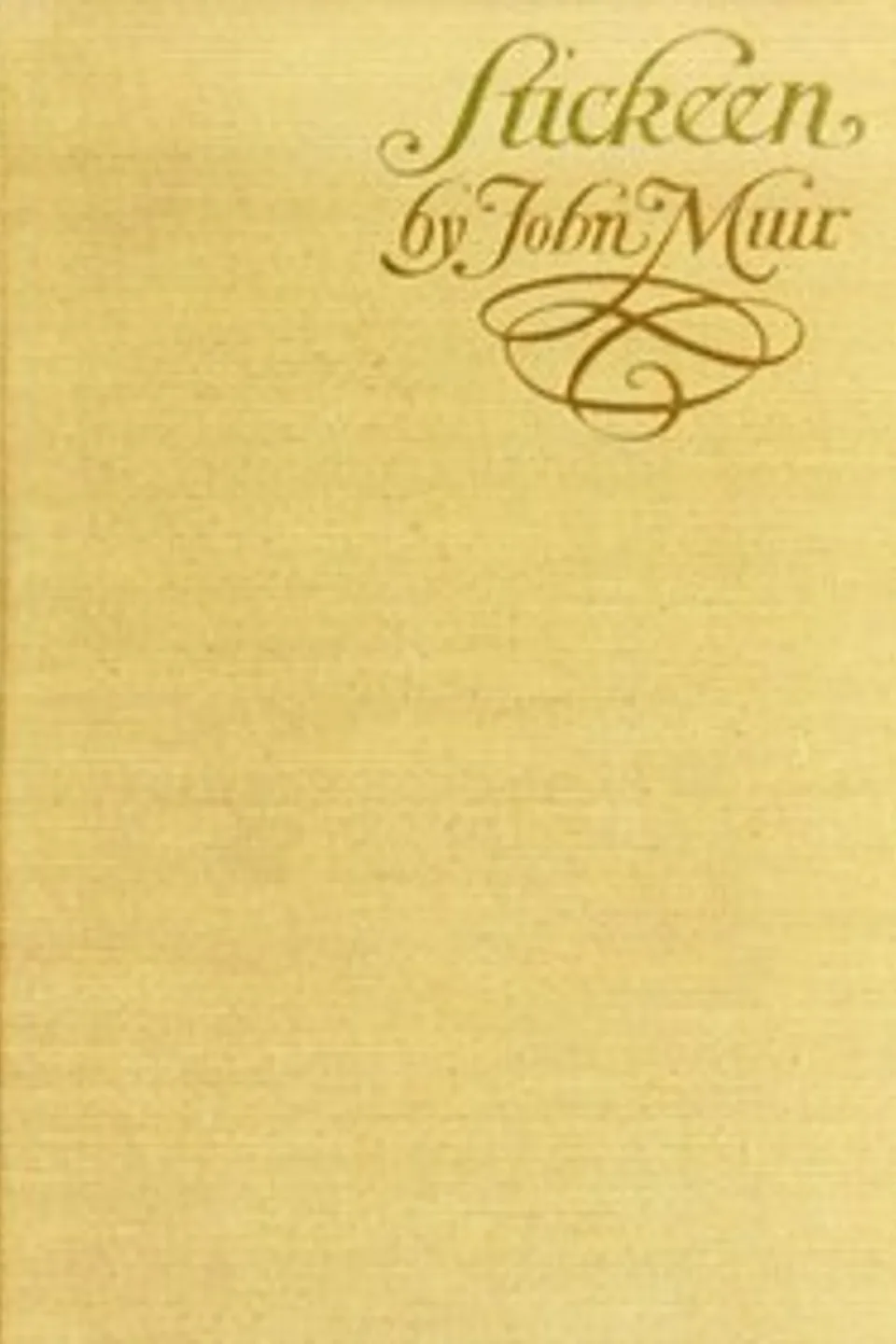 Stickeen, John Muir
