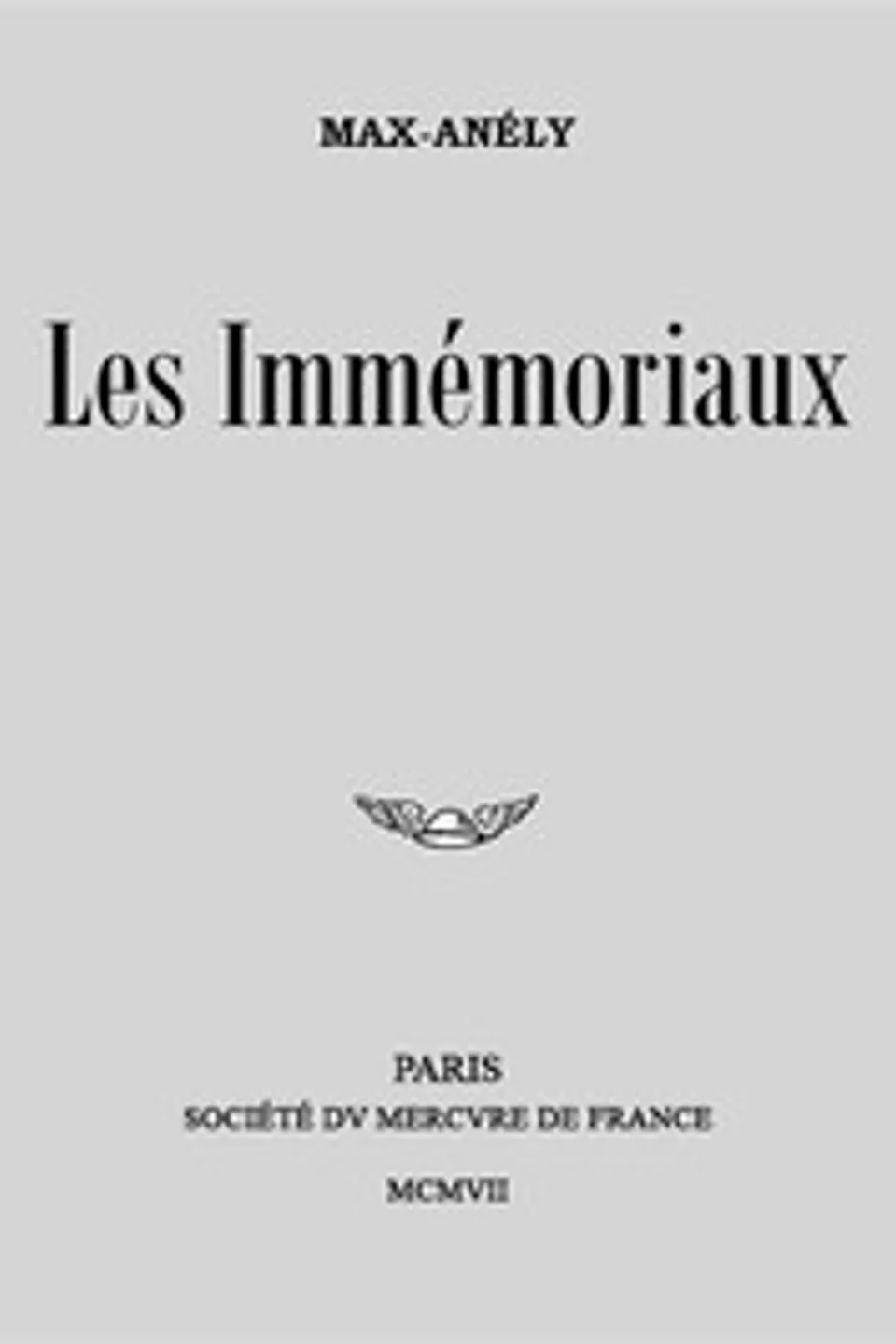 Les Immémoriaux, Victor Segalen