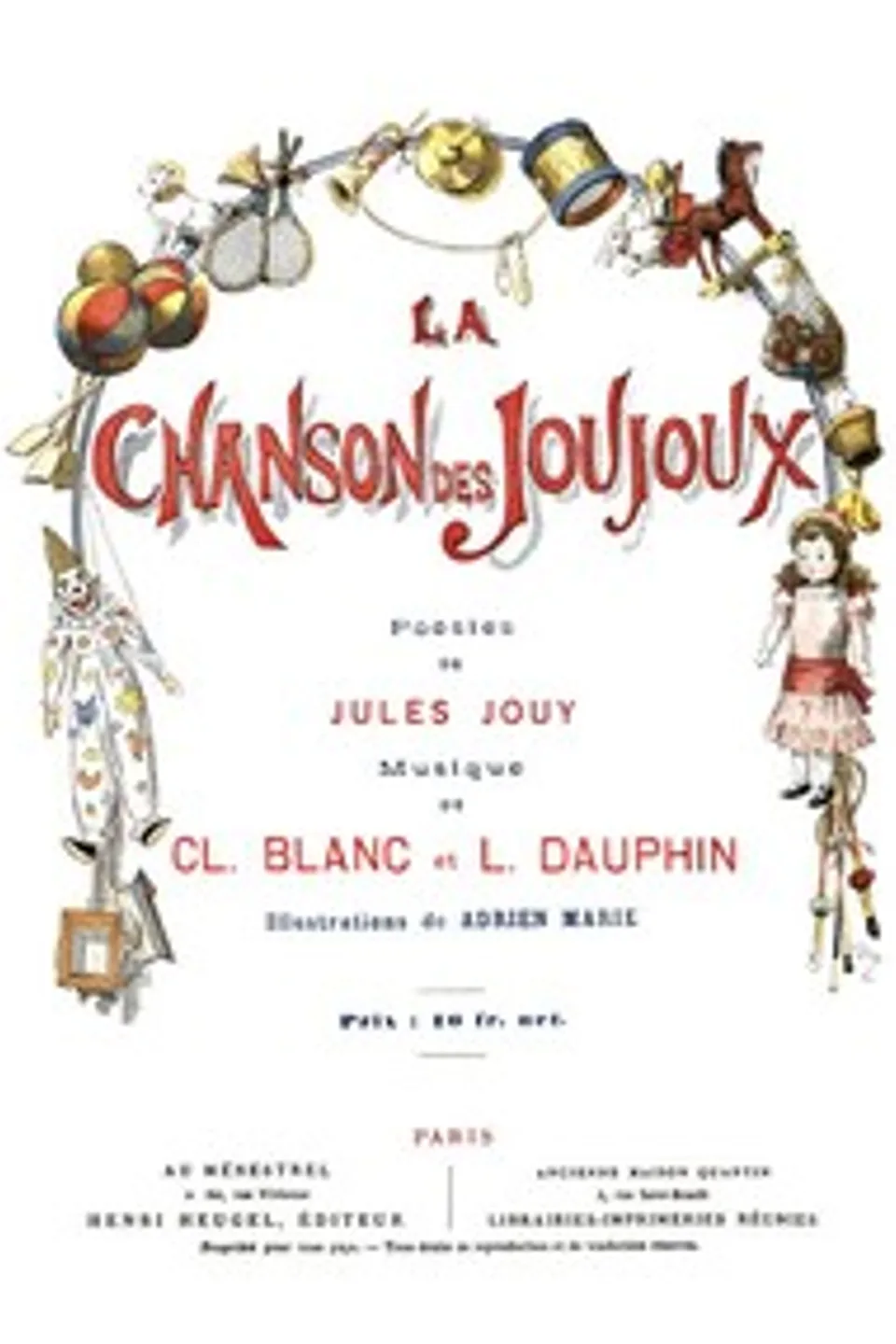 La chanson des joujoux, Jules Jouy