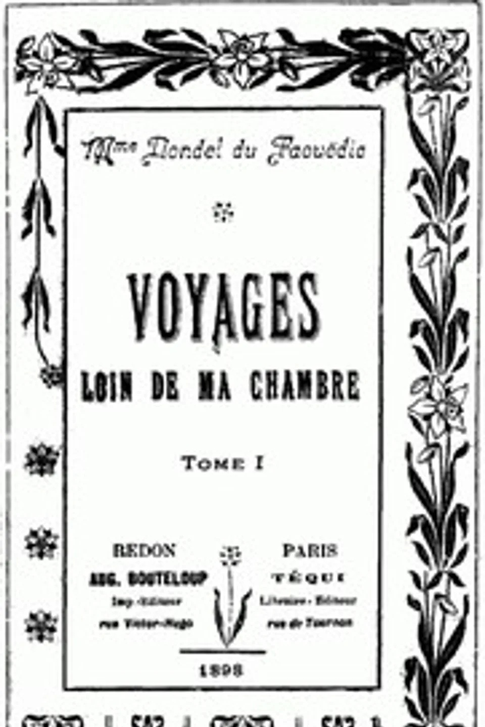 Voyages loin de ma chambre t.1, Noémie Dondel Du Faouëdic