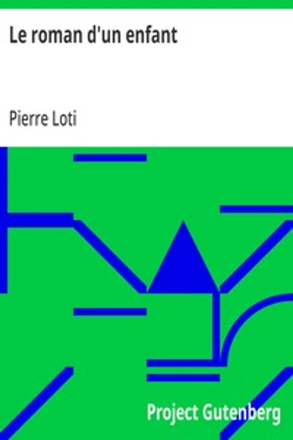 Le roman d'un enfant, Pierre Loti