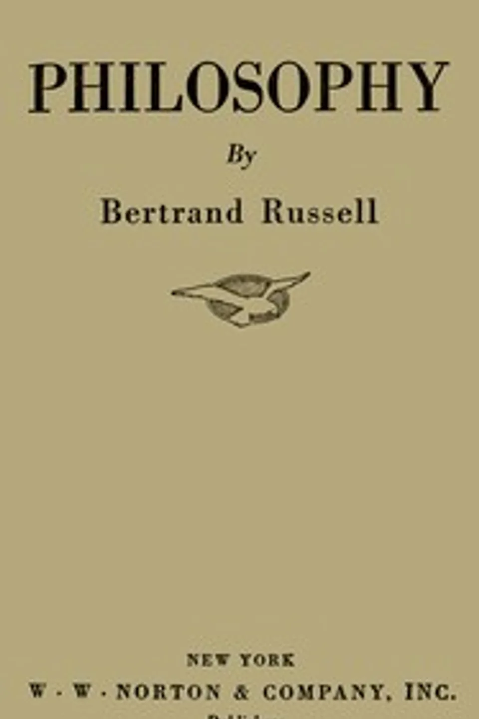Philosophy, Bertrand Russell
