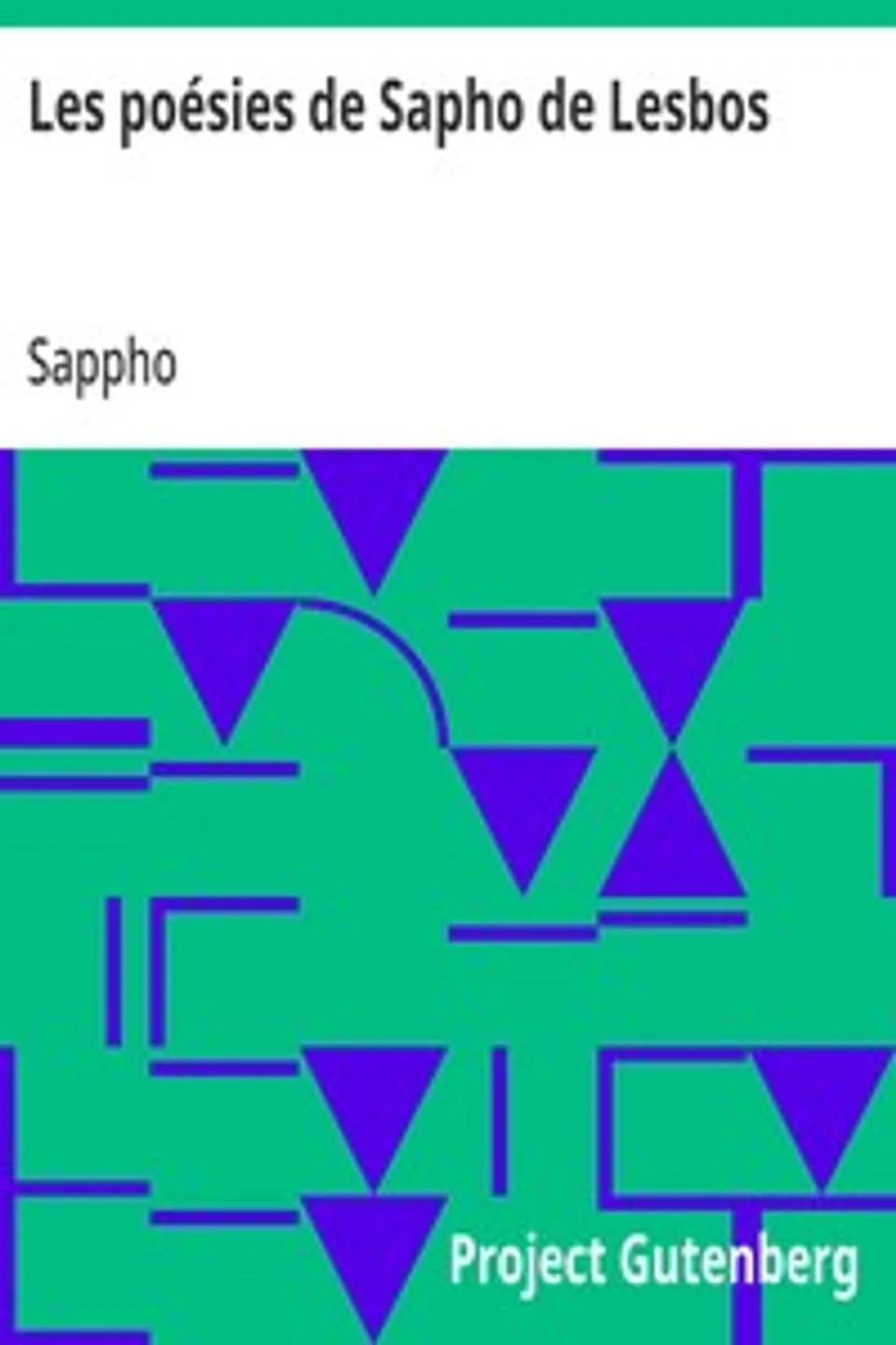 Les poésies de Sapho de Lesbos, Sappho