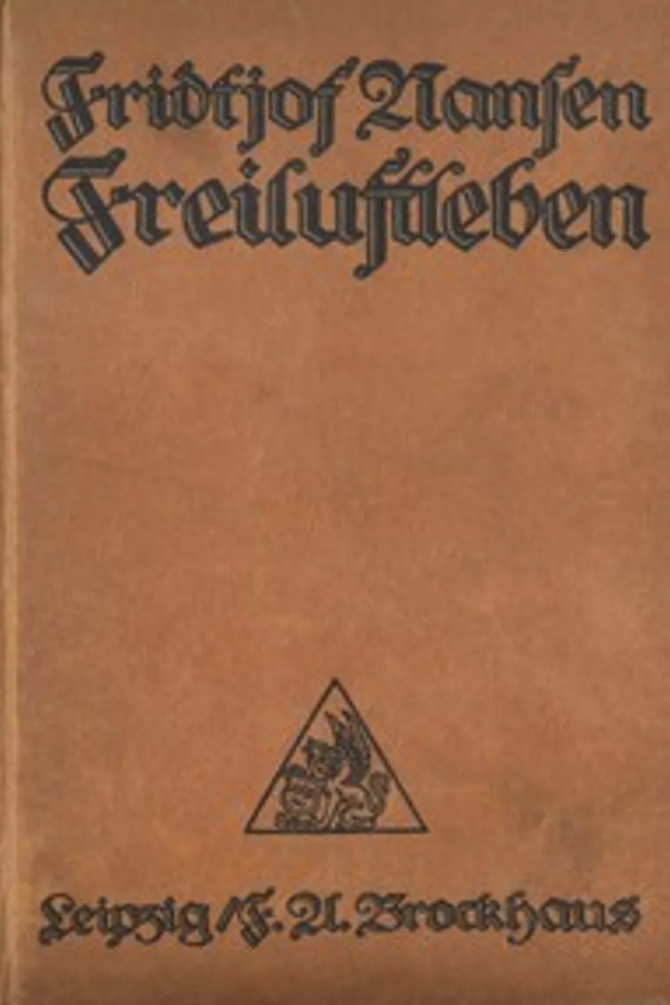 Freiluftleben, Fridtjof Nansen
