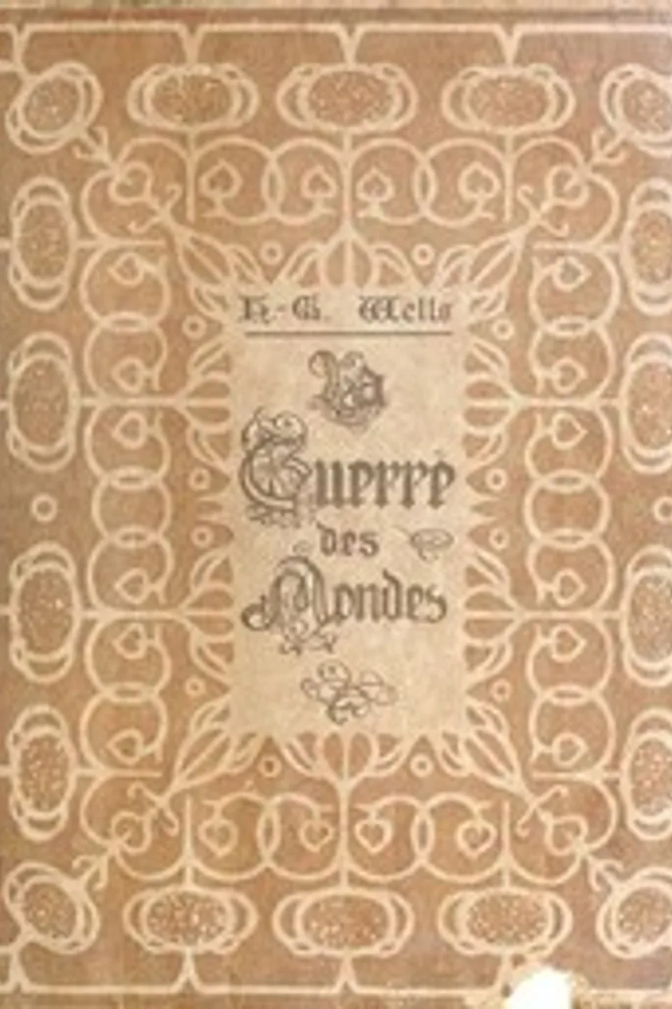 La guerre des mondes, H. G. (Herbert George) Wells