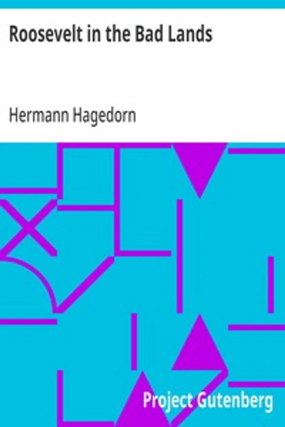 Roosevelt in the Bad Lands, Hermann Hagedorn
