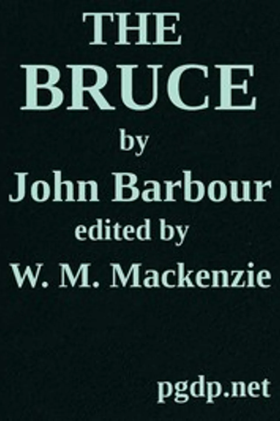The Bruce, John Barbour