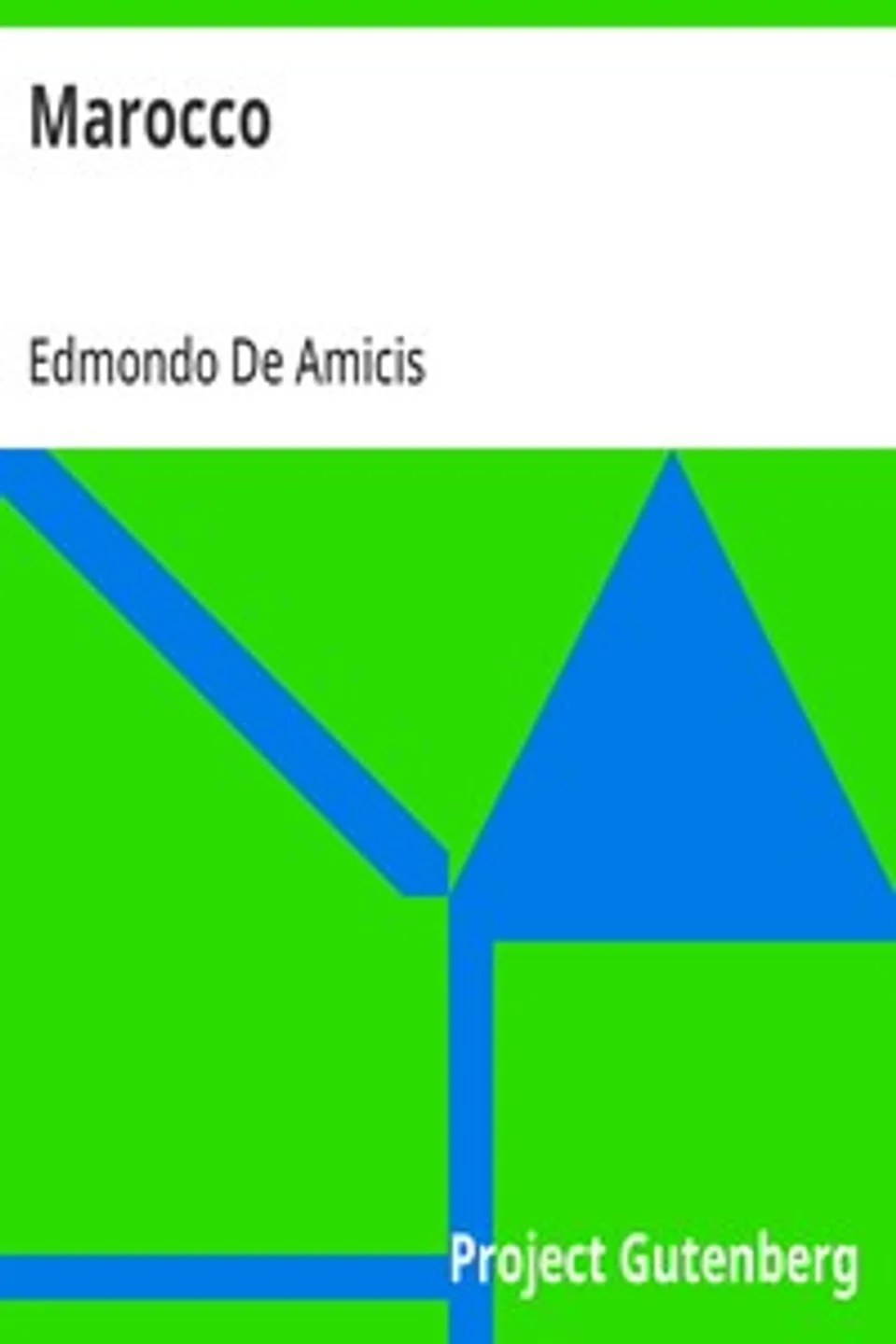 Marocco, Edmondo De Amicis