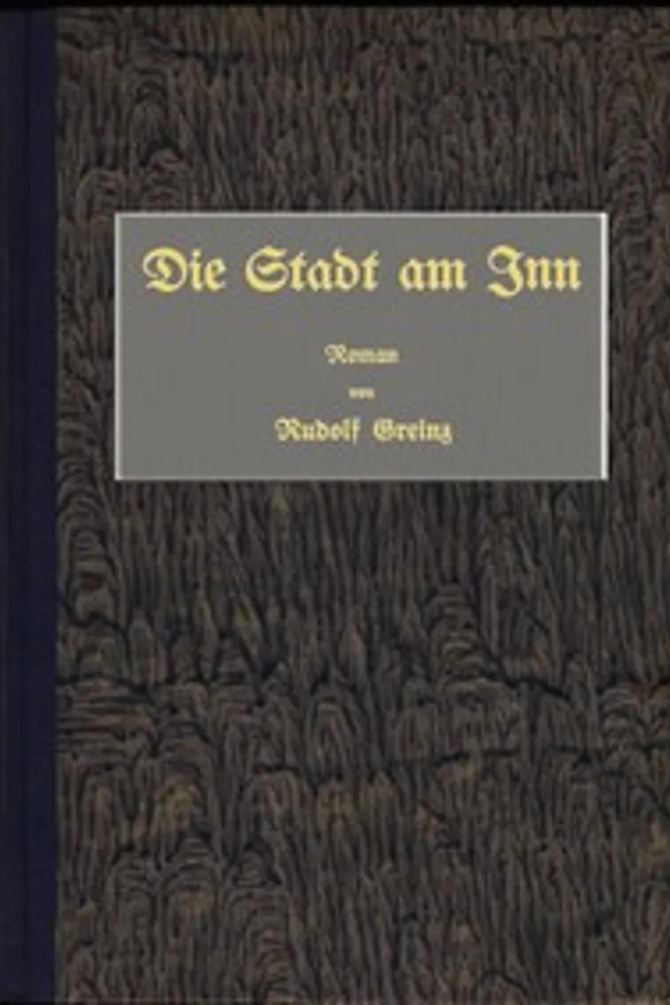 Die Stadt am Inn : $b Roman, Rudolf Greinz