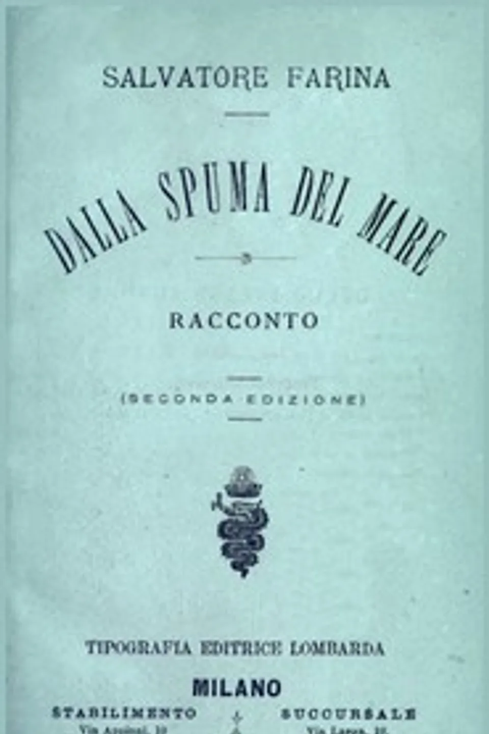 Dalla spuma del mare, Salvatore Farina