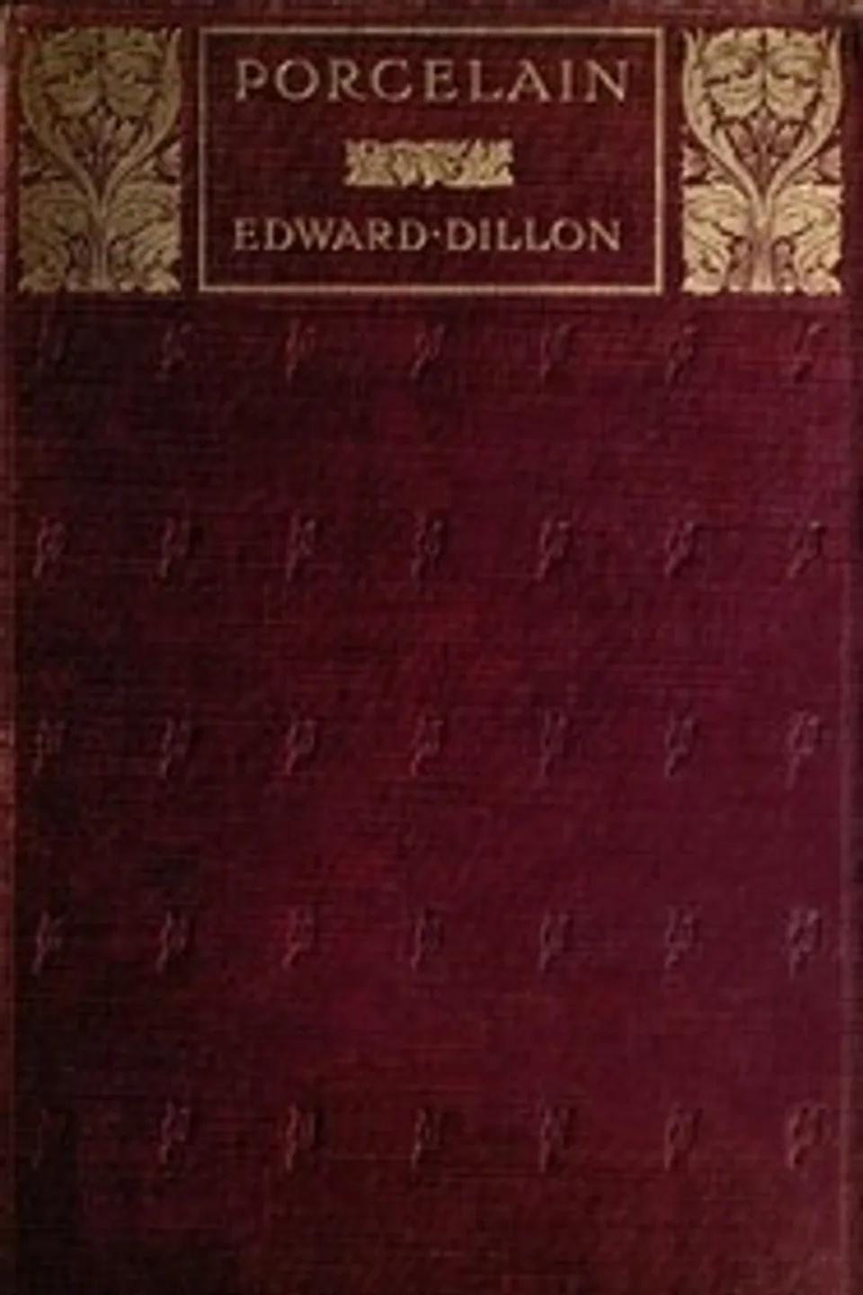 Porcelain, Edward Dillon