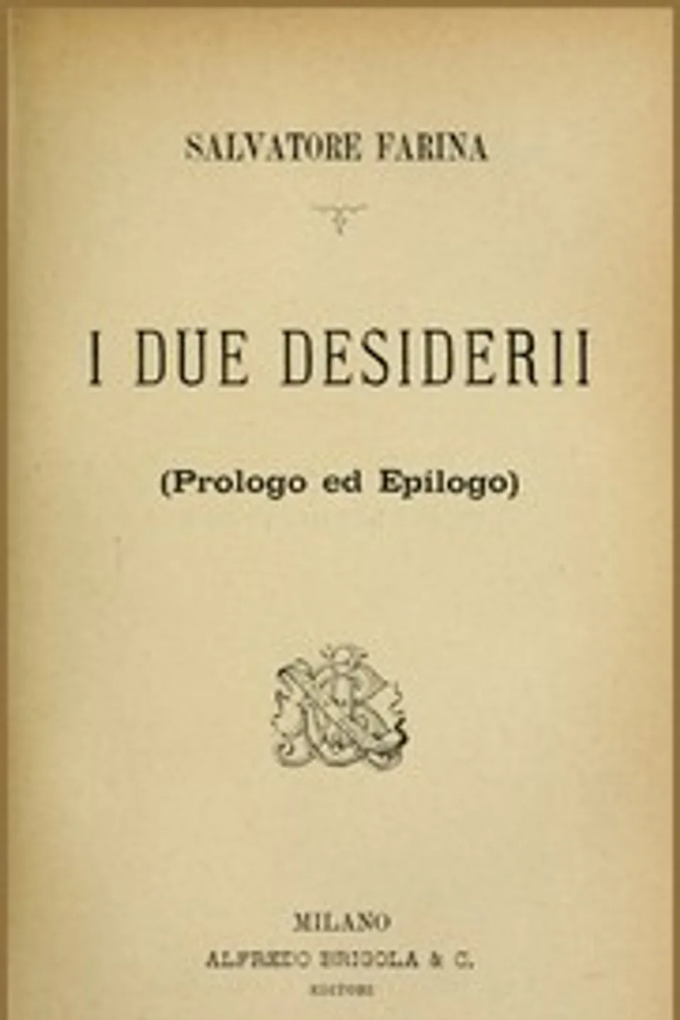 I due Desiderii, Salvatore Farina
